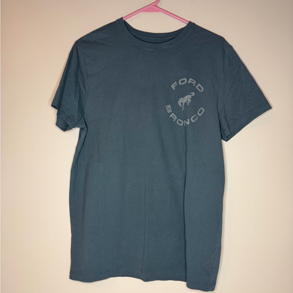 Goodfellow & Co Teal Graphic Tee